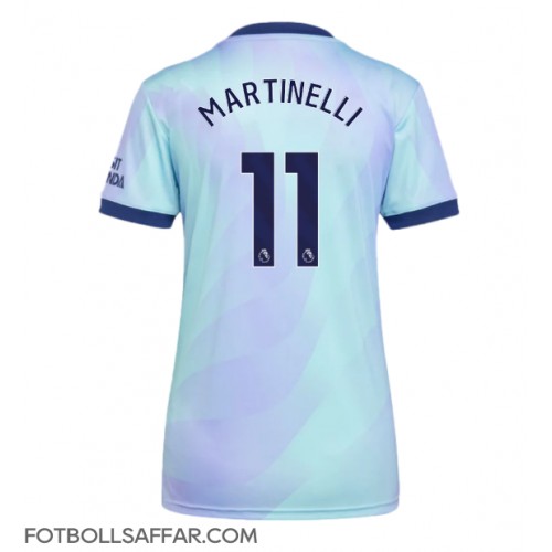 Arsenal Gabriel Martinelli #11 Tredjeställ Dam 2024-25 Kortärmad